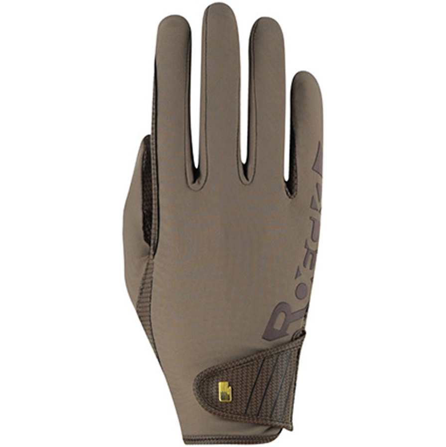 Roeckl Muenster Gant D'équitation 301389 - Taupe Foncé